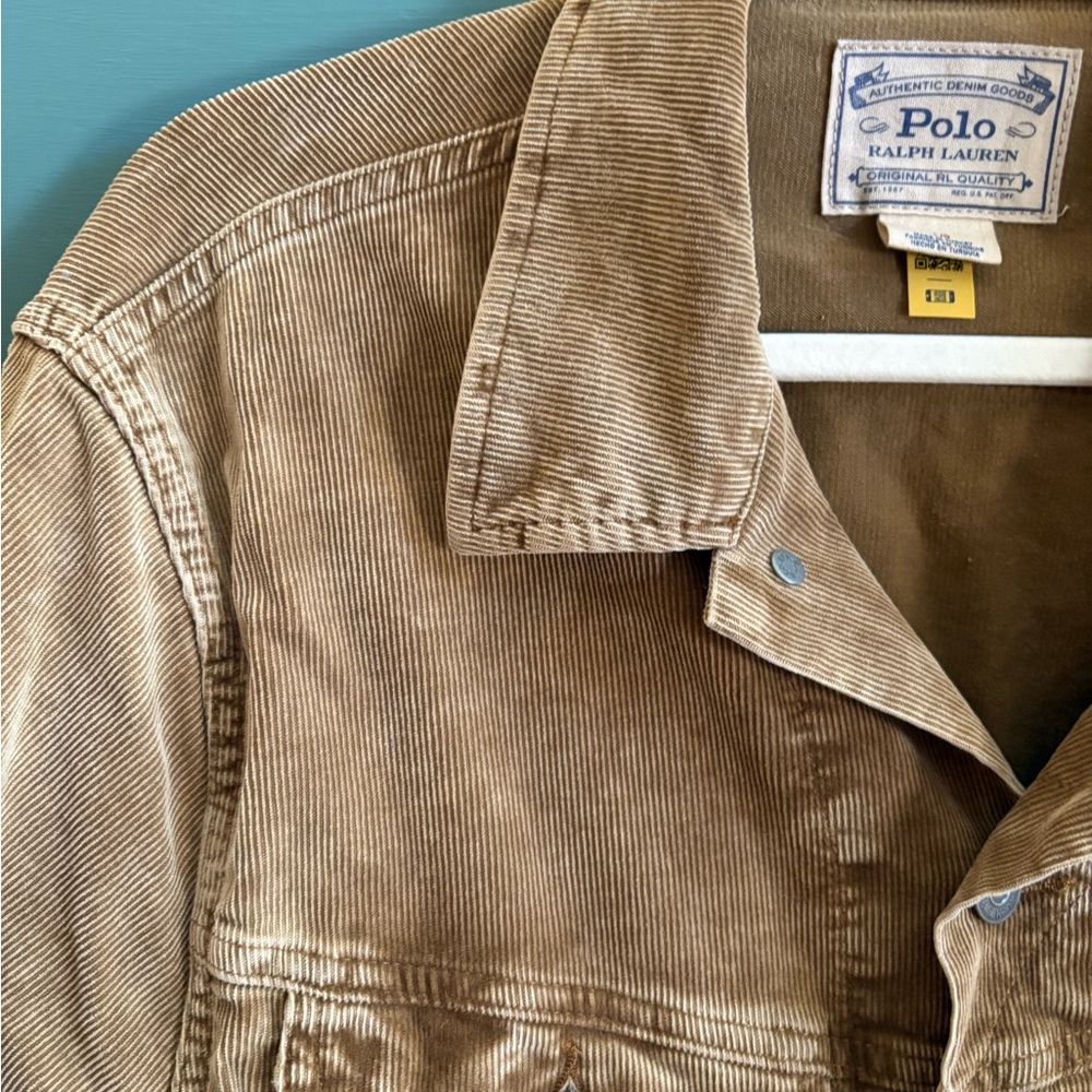 Polo by Ralph Lauren Tan Corduroy Jacket